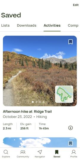 AllTrails: Hike, Bike & Run